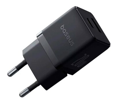 Зображення 4 Зарядний пристрій Baseus Palm Fast Charger C+U 20W black (P10111608113-00)