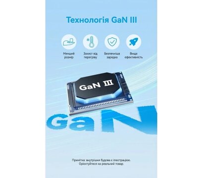 Зображення 4 Зарядний пристрій Vention USB-C PD20W GaN black (FEPB0-EU)