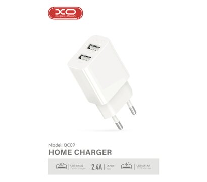Зображення 4 Зарядний пристрій XO 2xUSB QC3.0 (XO-QC09)
