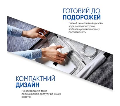 Изображение 5 Зарядное устройство Armorstandart AMHJ83 20W USB-C White + cable USB-C to Lightning (ARM77724)