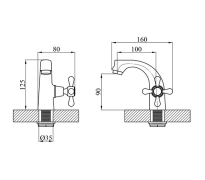 Зображення 5 Змішувач Agua Toledo-C090 (CV012075)