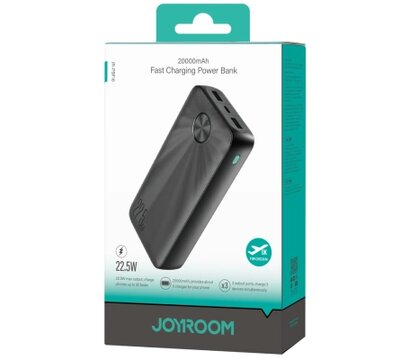 Зображення 2 УМБ Joyroom JR-PBF16 20000mAh 22,5W PD Black (JR-PBF16)