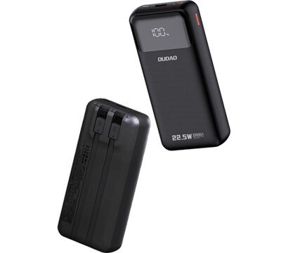 Зображення 2 УМБ Dudao K15Pro 20000mAh PD/22.5W Black (6977196682430)