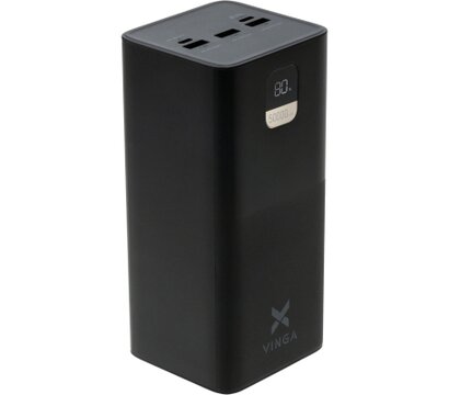 Зображення 3 Повербанк Vinga 50000 mAh 22.5W Display Black (VPBB5022)