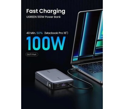 Зображення 4 УМБ Ugreen PB720 20000mAh 100W Two-way Fast Charging (25188)