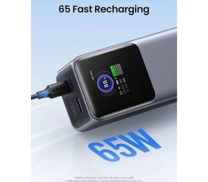 Зображення 4 УМБ Ugreen PB723 20000mAh 130W Nexode Smart Display with Built-in Cable (55365B)