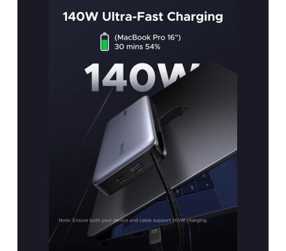 Зображення 4 Повербанк Ugreen PB552 25000mAh 165W DualCable (55995B)