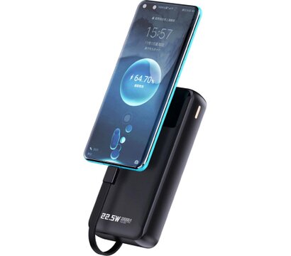 Зображення 4 УМБ Dudao K15Pro 20000mAh PD/22.5W Black (6977196682430)