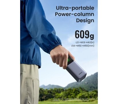 Зображення 5 Повербанк Ugreen PB722 25000mAh 200W Nexode Smart Display (35525B)
