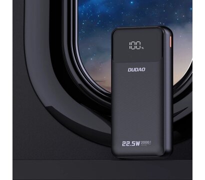 Зображення 6 УМБ Dudao K15Pro 20000mAh PD/22.5W Black (6977196682430)