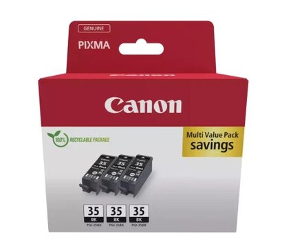Зображення 2 Картридж для принтерів Canon PGI-35 BK TRIPLE pack (1509B028)