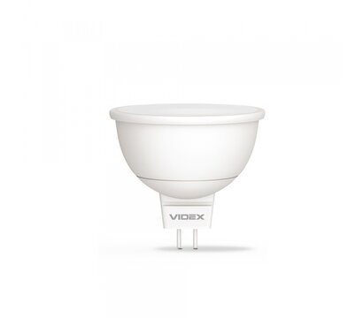 Зображення 2 Світлодіодна лампочка Videx MR16e 8W GU5.3 4100K (VL-MR16e-08534) з цоколем GU5.3