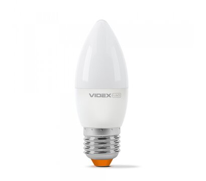 Зображення 2 LED лампочка Videx C37e 7W E27 4100K (VL-C37e-07274) на 60 Вт