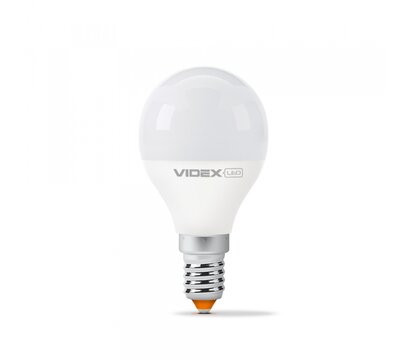 Зображення 2 LED лампочка Videx G45e 7W E14 4100K (VL-G45e-07144) на 100 Lm/W