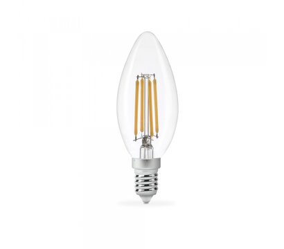 Зображення 2 Світлодіодна LED лампочка Titanum Filament C37 4W E14 4100K (TLFC3704144)