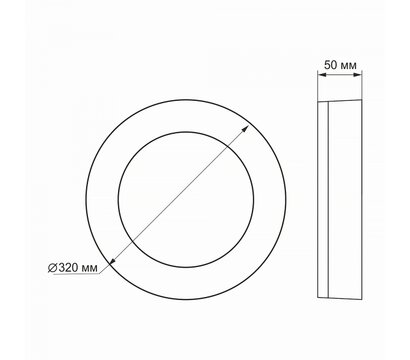 Зображення 3 LED світильник Videx 30W IP65 5000K Black (VL-BHFR-305B)