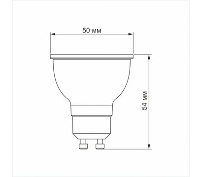 Зображення 3 LED лампочка Videx MR16еD 6W GU10 4100K (VL-MR16еD-06104) на