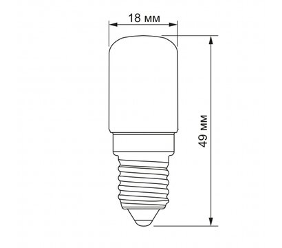 Изображение 3 Светодиодная лампа Videx ST25e 3W E14 4100K (VL-ST25e-03144) с цоколем E 14
