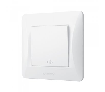 Изображение 3 Выключатель Videx Binera White (VF-BNSW1I-W) без подсветки