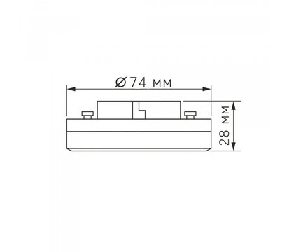 Зображення 6 LED лампочка Videx GX53 10W 4100K 220V (VL-GX53-10534) на 100 Lm/W