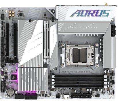 Изображение 2 Материнская плата Gigabyte B650E A Elite X Ice (sAM5, AMD B650E)