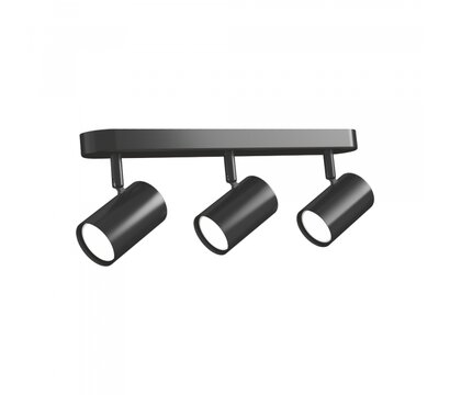 Зображення 2 LED світильник Videx for 2xGU10 lamp Black (VL-SPF05B-WFB) Залізо + кераміка