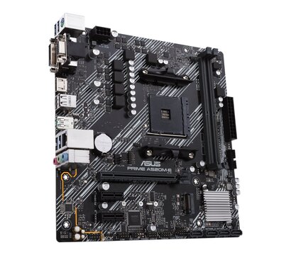 Зображення 2 Материнська плата Asus Prime A520M-E/CSM (sAM4, AMD A520)