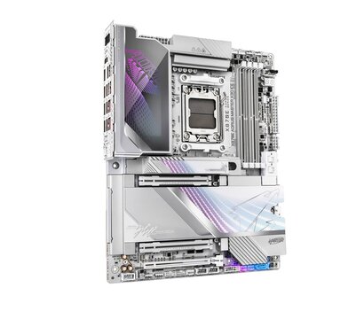 Зображення 2 Материнська плата Gigabyte X870E A Master X3D Ice (sAM5, AMD X870E)