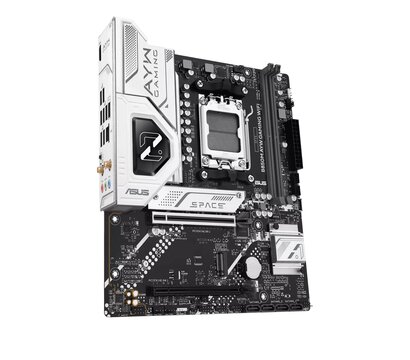 Зображення 3 Материнська плата Asus B850M AYW Gaming WIFI (sAM5, AMD B850)