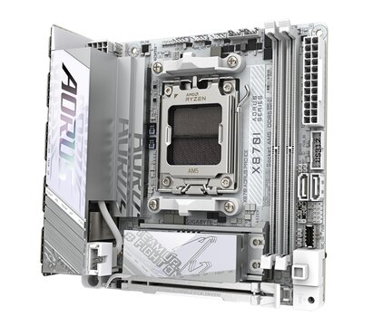 Зображення 3 Материнська плата Gigabyte X870I Aorus Pro Ice (sAM5, AMD X870I)