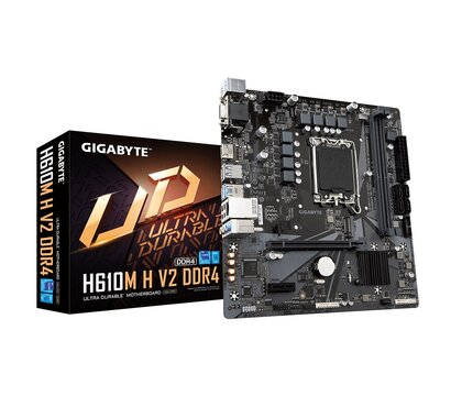 Зображення 4 Материнська плата Gigabyte H610M H V2 (s1700, Intel H610)