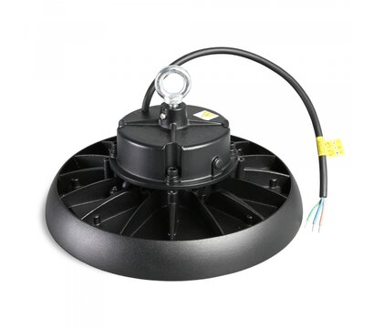 Зображення 5 LED світильник Videx 100W 5000K 18000Lm Black (VL-HB01-1005B) Алюміній