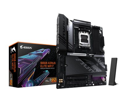 Зображення 5 Материнська плата Gigabyte B850 A ELITE WF7 (sAM5, AMD B850, PCI-Ex16)