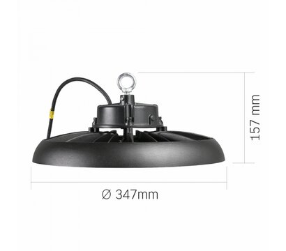 Изображение 6 Светодиодный LED светильник Videx 200W 5000K 36000Lm Black (VL-HB01-2005B)