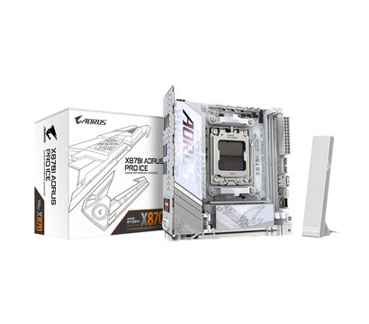 Зображення 6 Материнська плата Gigabyte X870I Aorus Pro Ice (sAM5, AMD X870I)