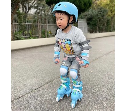 Зображення 2 Ролики для дітей Yvolution Twista Skates 30-34 Blue (YC01B4)