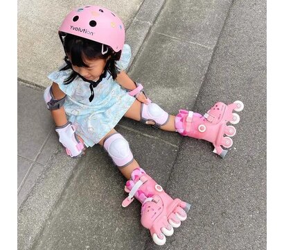 Зображення 2 Ролики для дітей Yvolution Twista Skates 30-34 Pink (YC01P4)