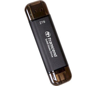 Зображення 2 SSD диск Transcend ESD310 2TB USB 3.1 Gen 2 Type-A + Type-C Portable (TS2TESD310C)