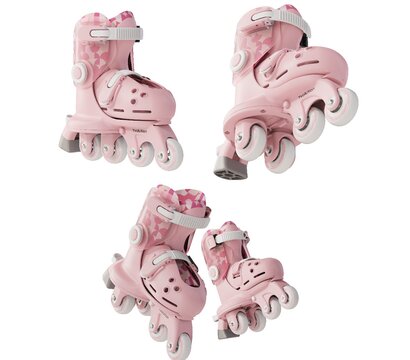Зображення 3 Ролики для дітей Yvolution Twista Skates 24-28 Pink (YR25P4)