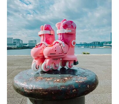 Зображення 3 Ролики для дітей Yvolution Twista Skates 30-34 Pink (YC01P4)