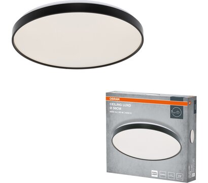 Зображення 3 LED світильник Osram Ceiling Luxo 60Вт, 4000К, Black (4099854651571) метал