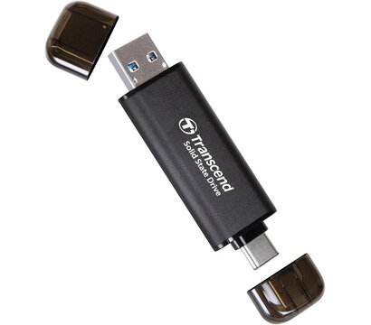 Зображення 4 SSD диск Transcend ESD310 2TB USB 3.1 Gen 2 Type-A + Type-C Portable (TS2TESD310C)