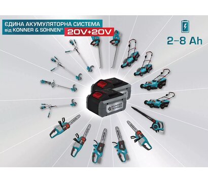 Зображення 5 Тример Konner&Sohnen KS BCT-20V (KSBCT-20VSETMAX)