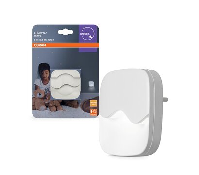 Зображення 5 Світлодіодний світильник Osram Lunetta Unetta Wave 0.5Вт, 3000К (4099854536632)