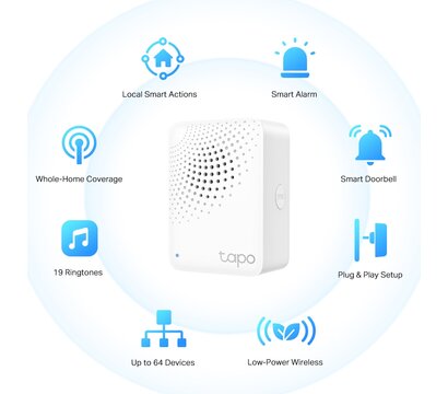 Зображення 2 Смарт контролер TP-Link Tapo H100 Wi-Fi зв`язку
