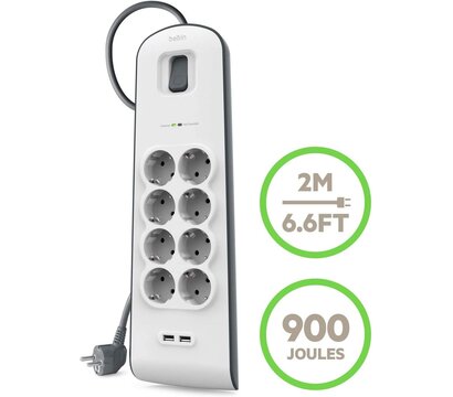 Изображение 3 Belkin BSV804VF2M-V2 8 розеток
