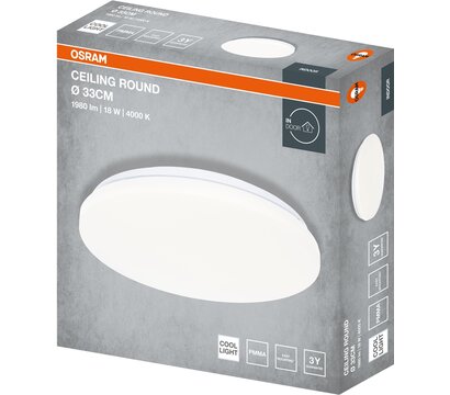 Зображення 3 LED світильник Osram Ceiling Round 18Вт, 4000К (4099854647468)