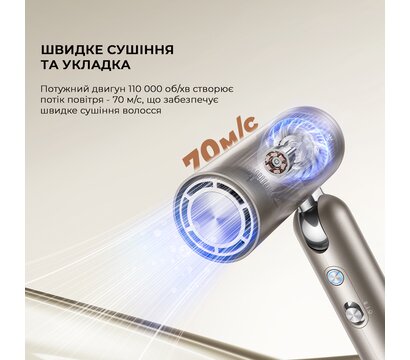 Изображение 5 Фен дорожный Dreame Pocket Titanium (AHD51-TI)