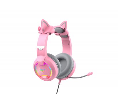 Зображення 2 Навушники Havit HV-H2233d Cat Pink