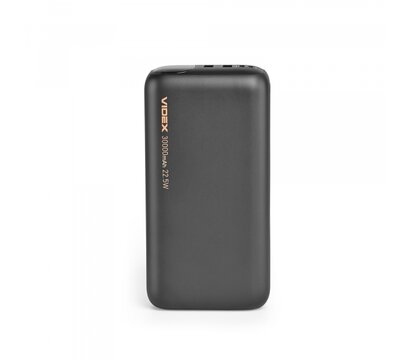 Зображення 2 УМБ Videx VPB-297 30000mAh 22.5W Black (VPB-297-B)
